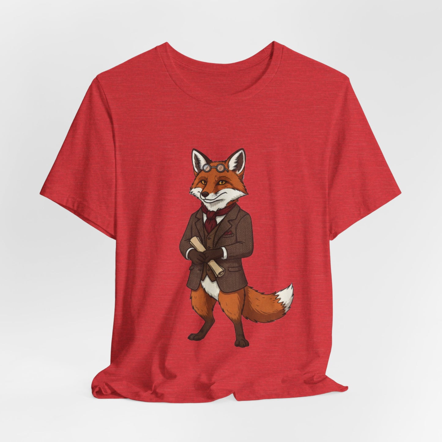 Stylish Fox Graphic Tee, Animal Lover's shirt, Fun Casual Outfit, Unique Gift for Him/Her, Quirky Fashion Statement