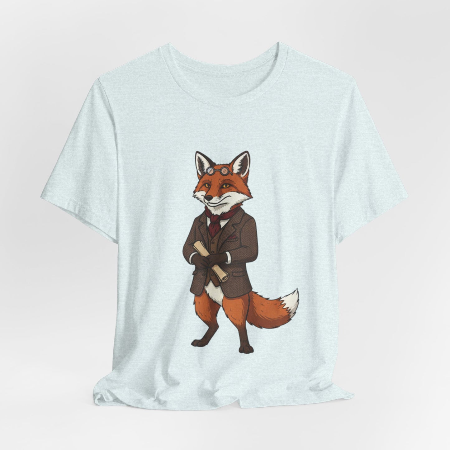 Stylish Fox Graphic Tee, Animal Lover's shirt, Fun Casual Outfit, Unique Gift for Him/Her, Quirky Fashion Statement