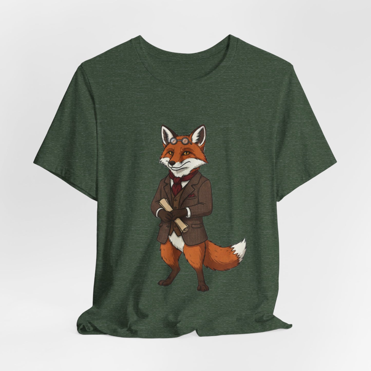 Stylish Fox Graphic Tee, Animal Lover's shirt, Fun Casual Outfit, Unique Gift for Him/Her, Quirky Fashion Statement