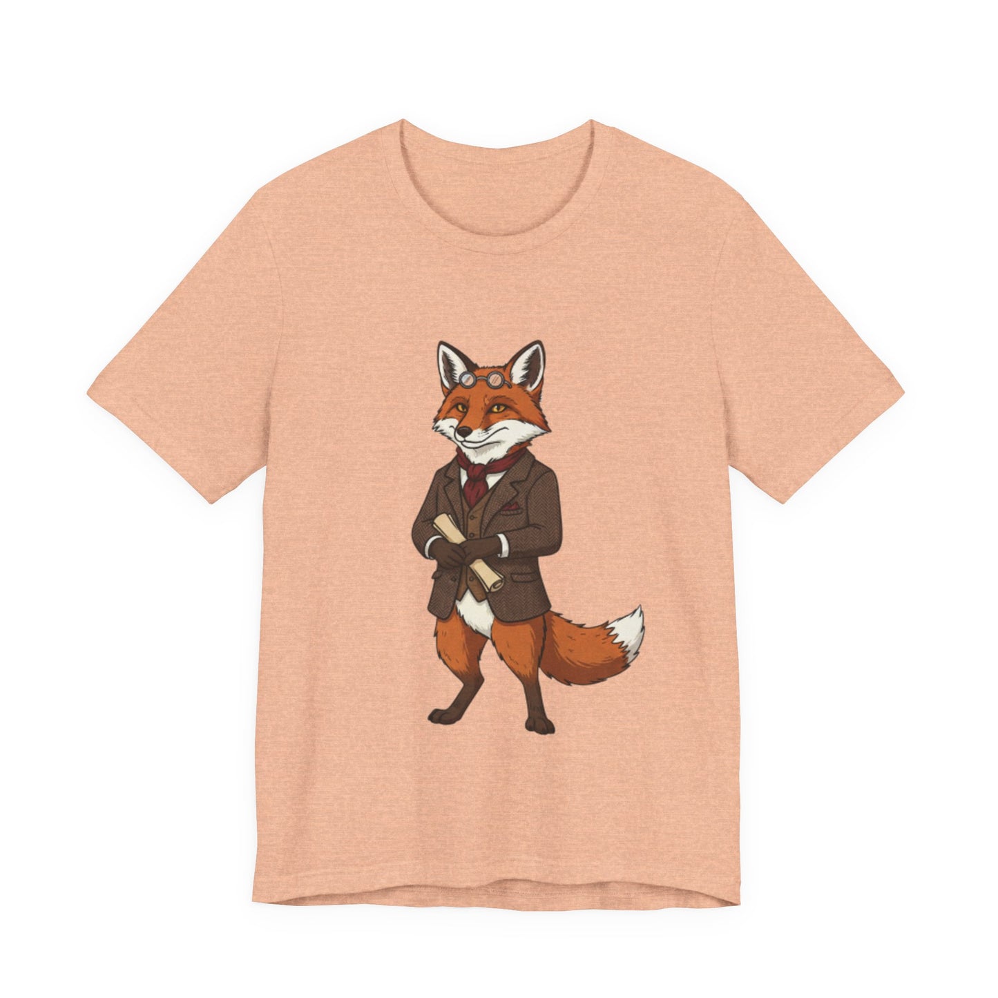 Stylish Fox Graphic Tee, Animal Lover's shirt, Fun Casual Outfit, Unique Gift for Him/Her, Quirky Fashion Statement
