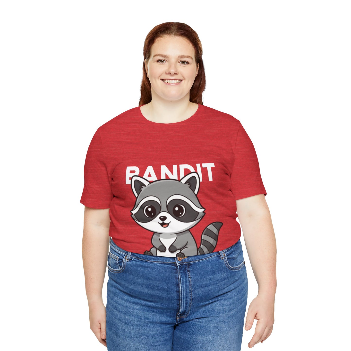 Cute Raccoon Bandit Tee - Fun Gift for Animal Lovers, Kids, Eco-Friendly Shirt, Casual Wear, Birthday, Nature Enthusiasts