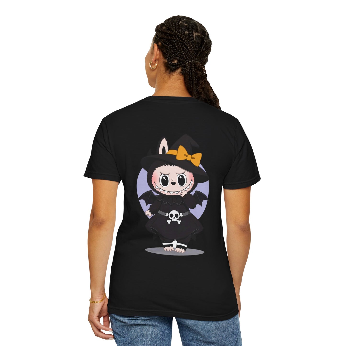 Cute Halloween Unisex T-Shirt with Witch Design