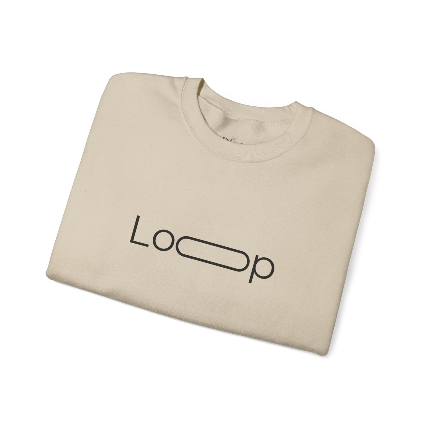 Loop Graphic Unisex Crewneck Sweatshirt - Cozy Casual Wear