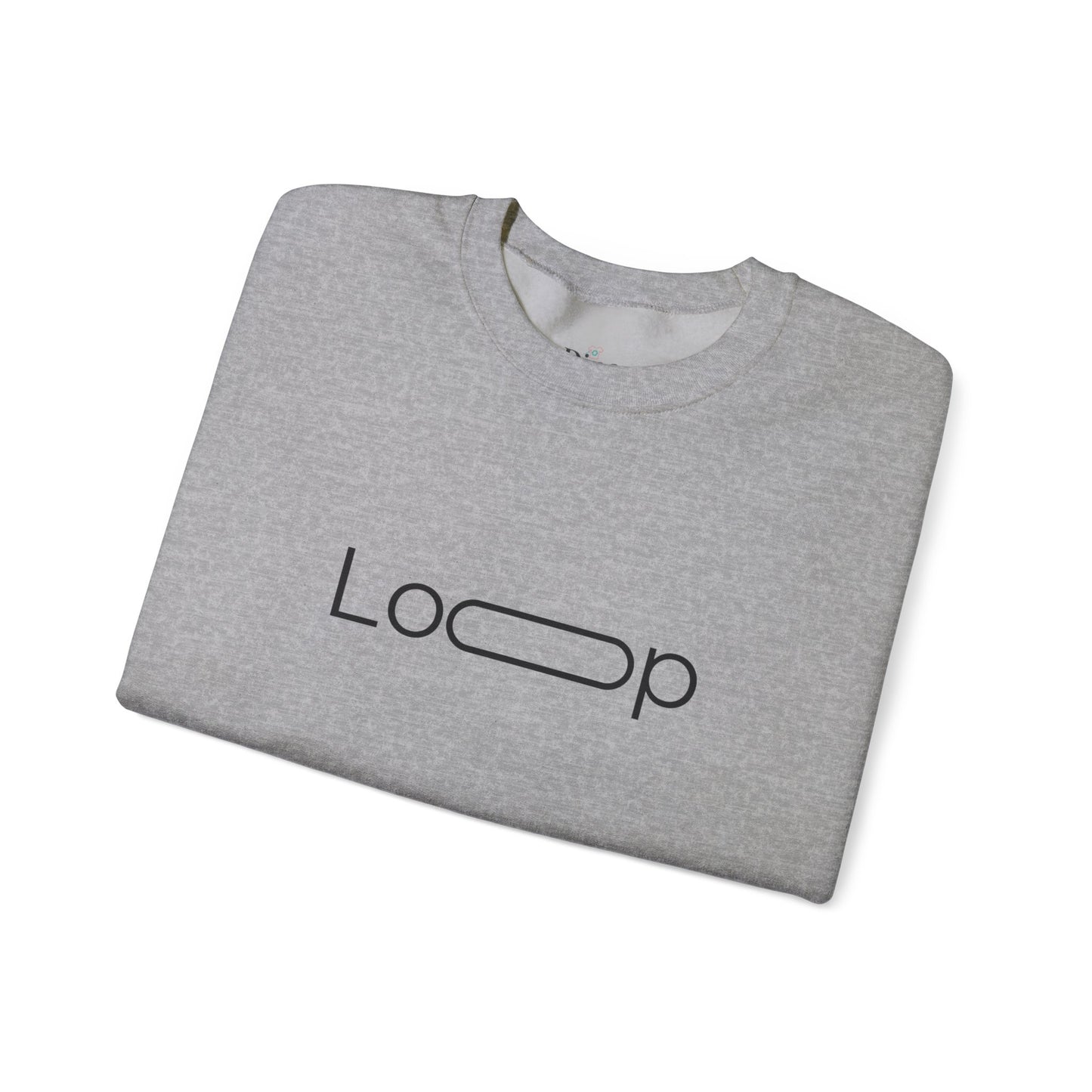 Loop Graphic Unisex Crewneck Sweatshirt - Cozy Casual Wear