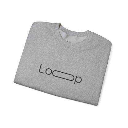 Loop Graphic Unisex Crewneck Sweatshirt - Cozy Casual Wear
