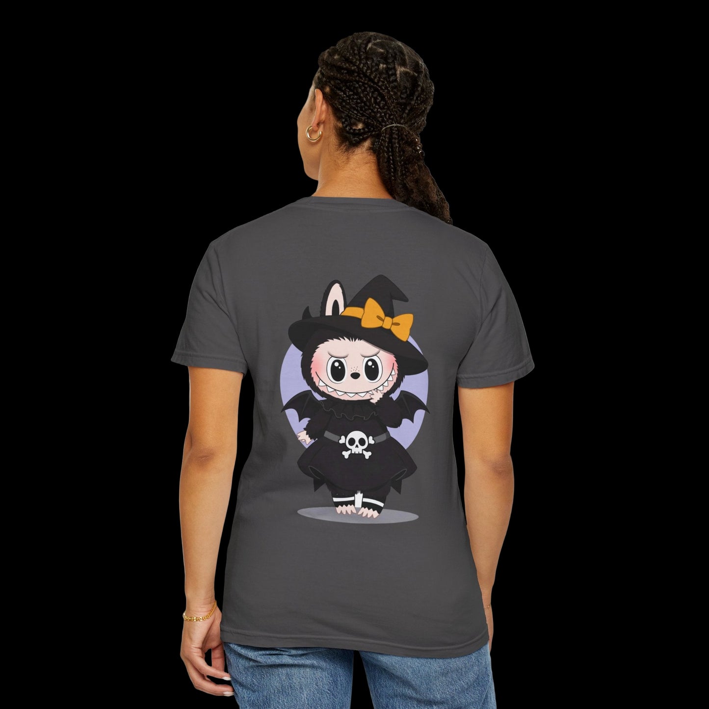 Cute Halloween Unisex T-Shirt with Witch Design