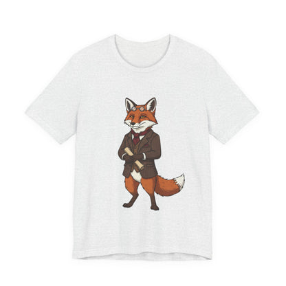 Stylish Fox Graphic Tee, Animal Lover's shirt, Fun Casual Outfit, Unique Gift for Him/Her, Quirky Fashion Statement