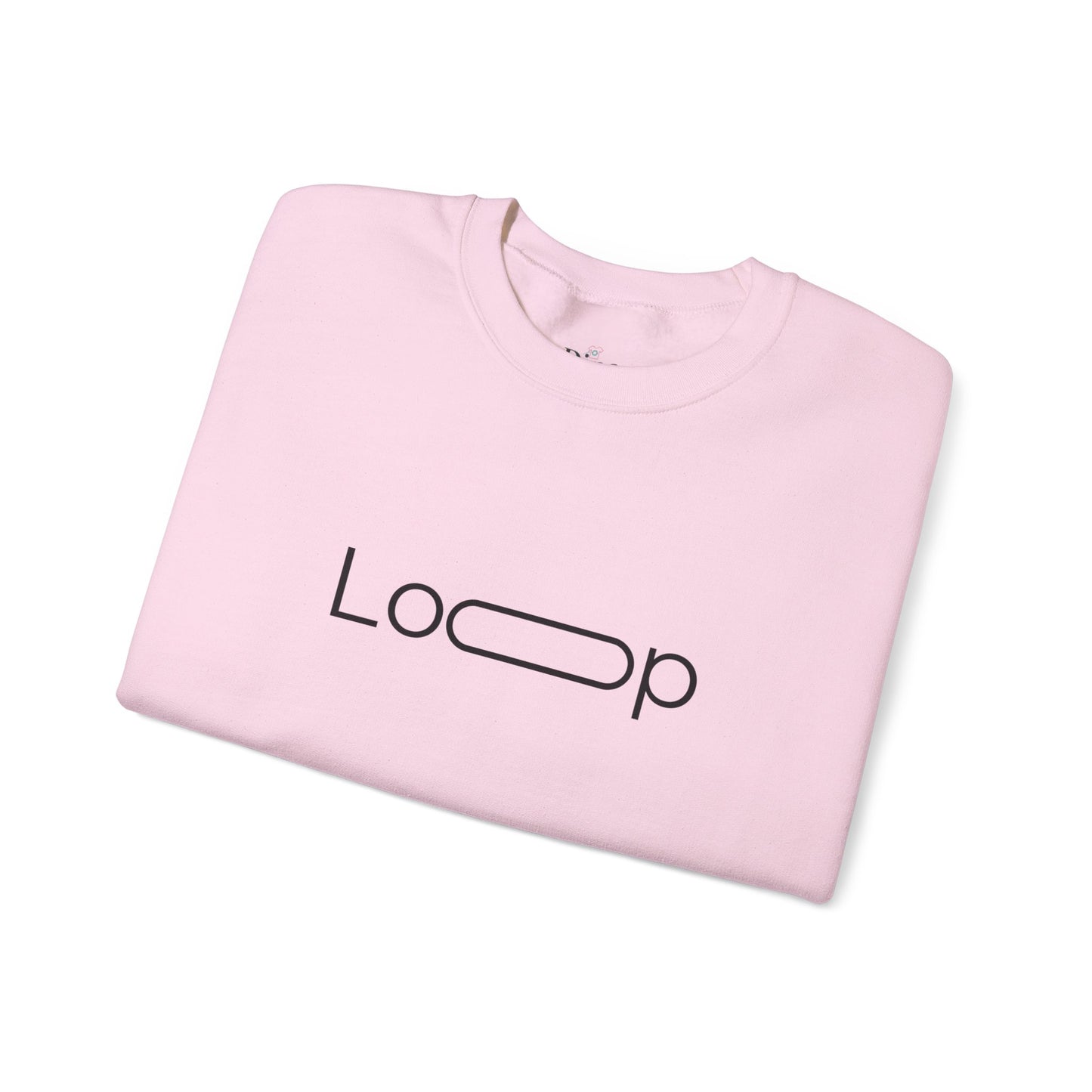 Loop Graphic Unisex Crewneck Sweatshirt - Cozy Casual Wear