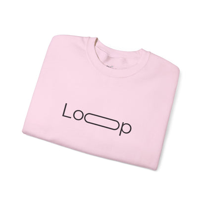 Loop Graphic Unisex Crewneck Sweatshirt - Cozy Casual Wear
