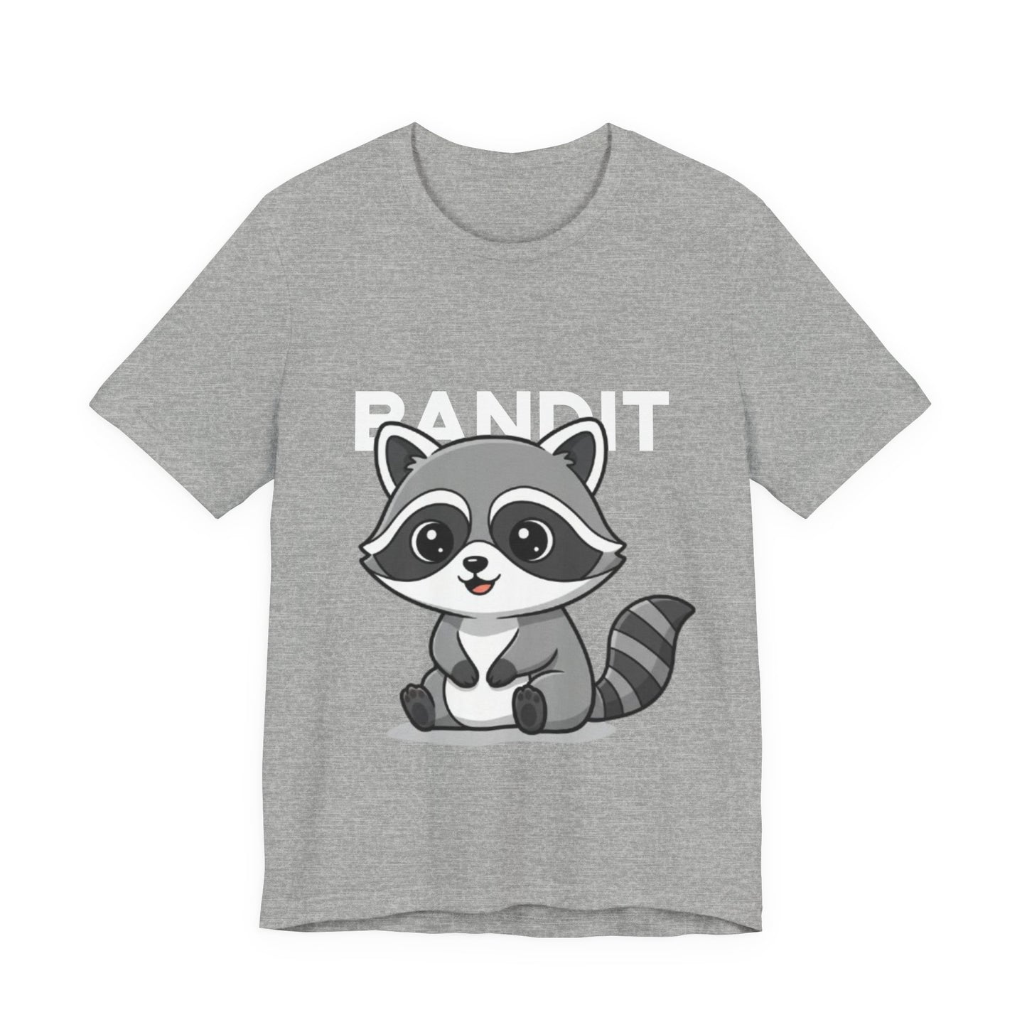 Cute Raccoon Bandit Tee - Fun Gift for Animal Lovers, Kids, Eco-Friendly Shirt, Casual Wear, Birthday, Nature Enthusiasts