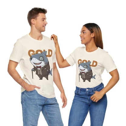 Unique Gentleman Shark Shirt | Classic 1920s Style Animal Art T-Shirt -  Unisex Tee, Gift for Shark Lovers, Casual Outfit