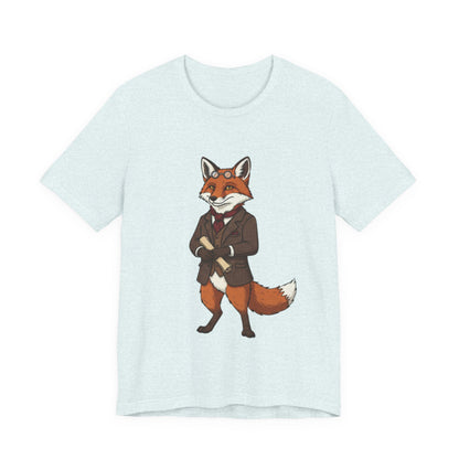 Stylish Fox Graphic Tee, Animal Lover's shirt, Fun Casual Outfit, Unique Gift for Him/Her, Quirky Fashion Statement