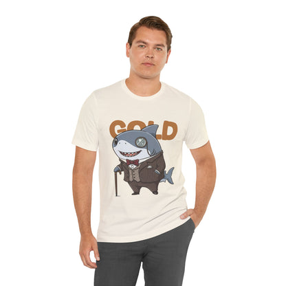Unique Gentleman Shark Shirt | Classic 1920s Style Animal Art T-Shirt -  Unisex Tee, Gift for Shark Lovers, Casual Outfit