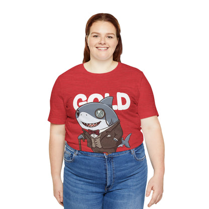 Unique Gentleman Shark Shirt | Classic 1920s Style Animal Art T-Shirt -  Unisex Tee, Gift for Shark Lovers, Casual Outfit