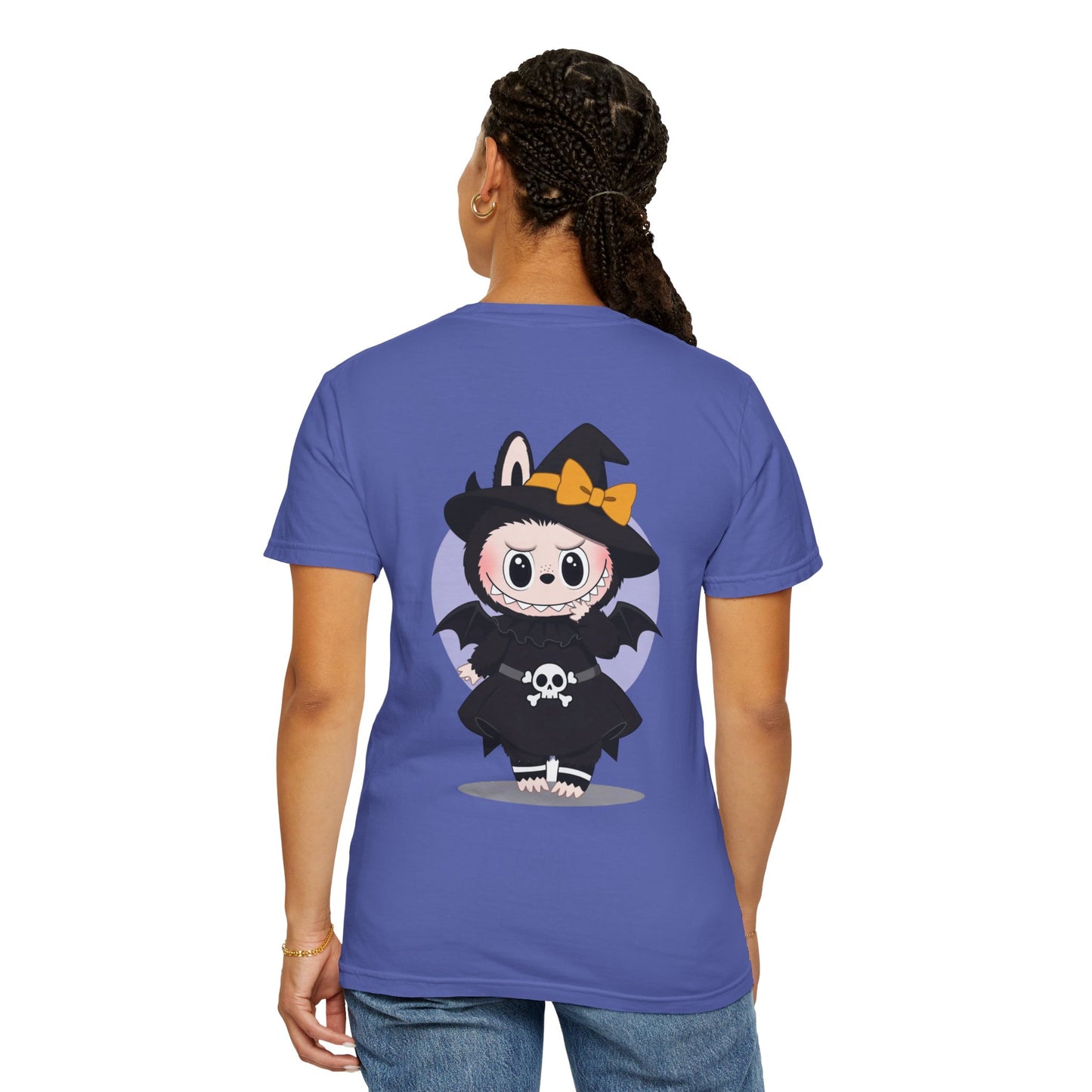 Cute Halloween Unisex T-Shirt with Witch Design