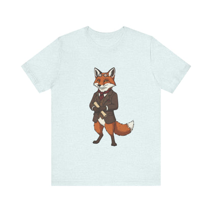 Stylish Fox Graphic Tee, Animal Lover's shirt, Fun Casual Outfit, Unique Gift for Him/Her, Quirky Fashion Statement
