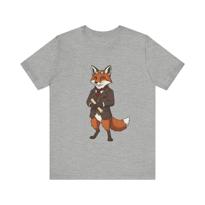 Stylish Fox Graphic Tee, Animal Lover's shirt, Fun Casual Outfit, Unique Gift for Him/Her, Quirky Fashion Statement