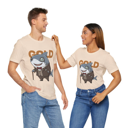 Unique Gentleman Shark Shirt | Classic 1920s Style Animal Art T-Shirt -  Unisex Tee, Gift for Shark Lovers, Casual Outfit