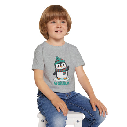 Wobbly Penguin Toddler T-Shirt