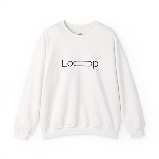 Loop Graphic Unisex Crewneck Sweatshirt - Cozy Casual Wear