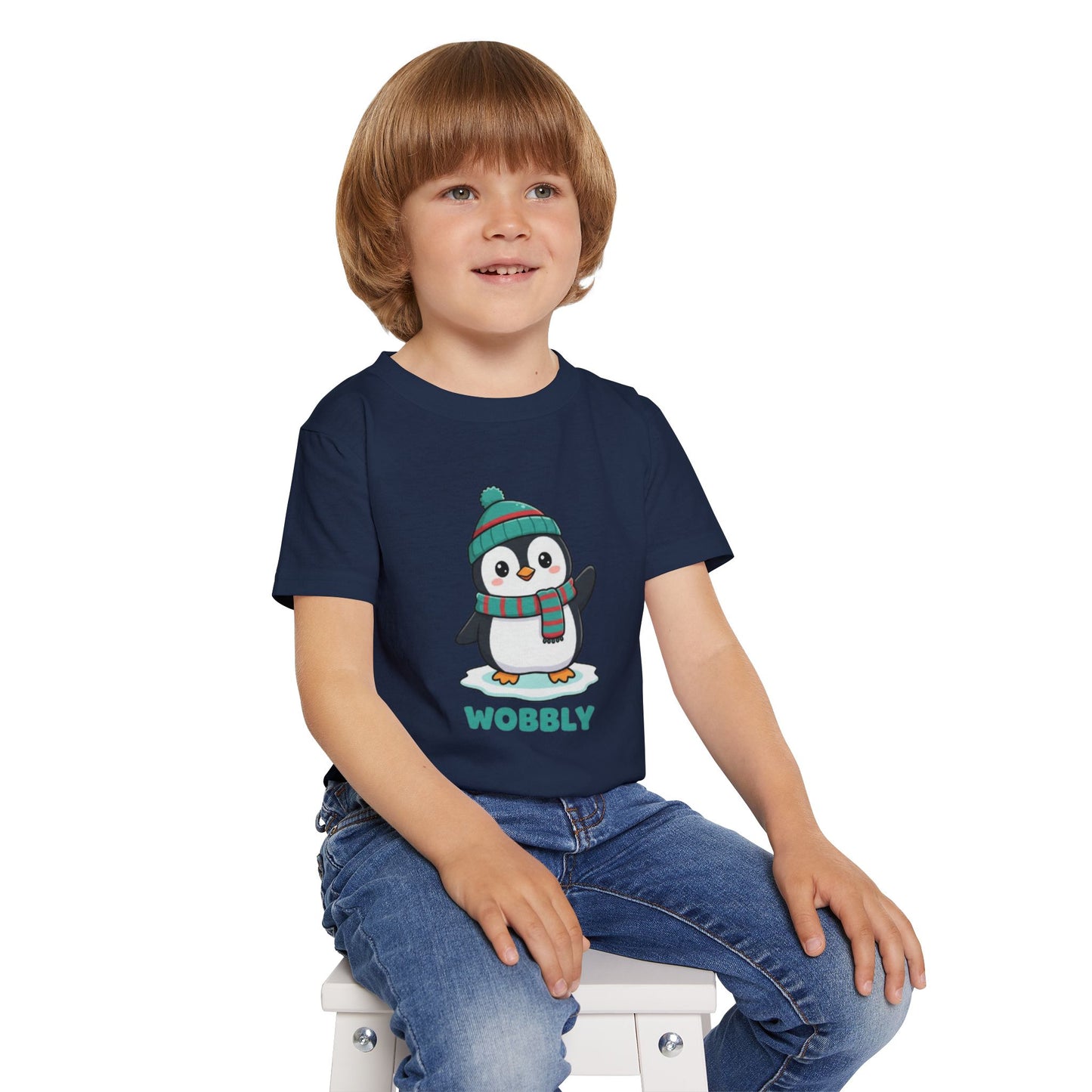 Wobbly Penguin Toddler T-Shirt