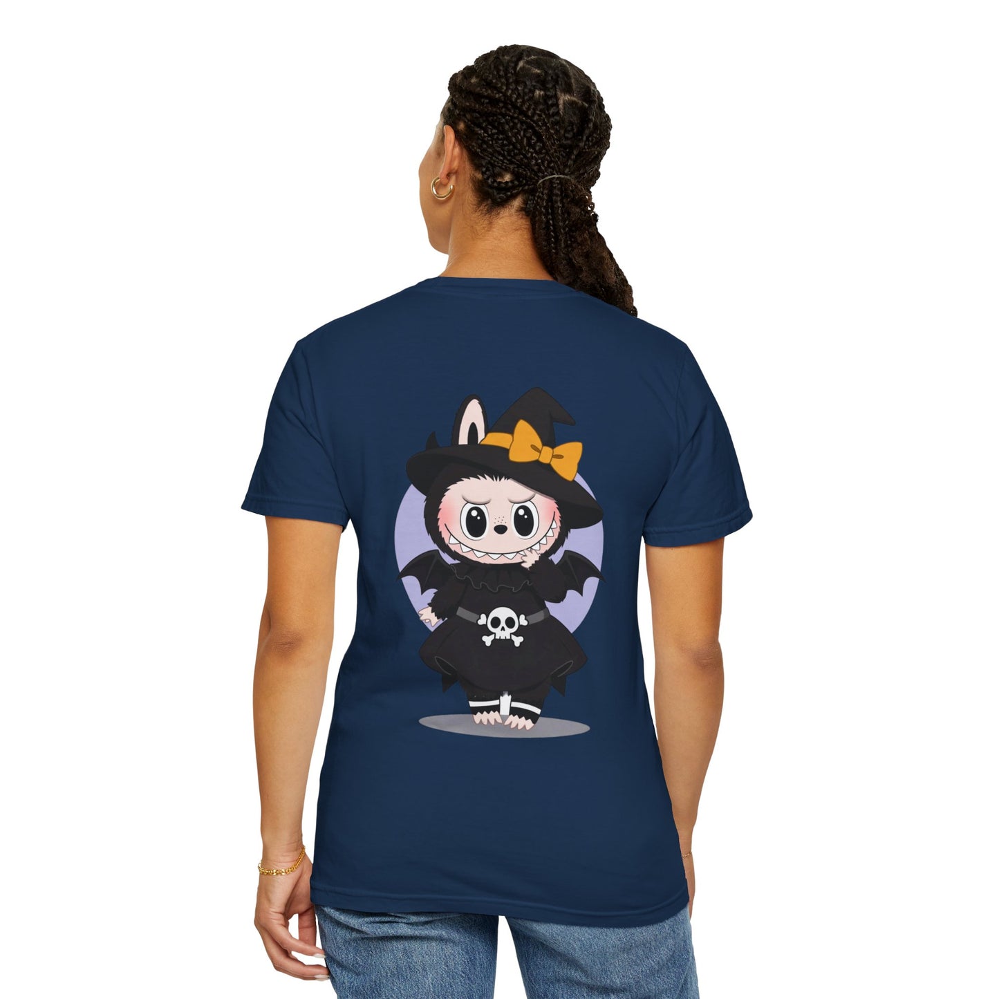 Cute Halloween Unisex T-Shirt with Witch Design