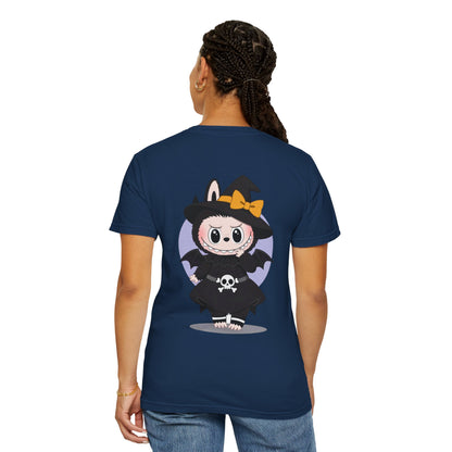 Cute Halloween Unisex T-Shirt with Witch Design
