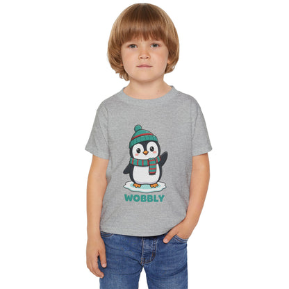 Wobbly Penguin Toddler T-Shirt
