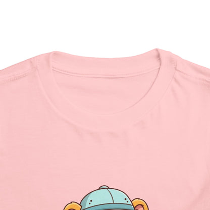 Adventure Lion Toddler Tee - Cute Animal Design for Playful Kids