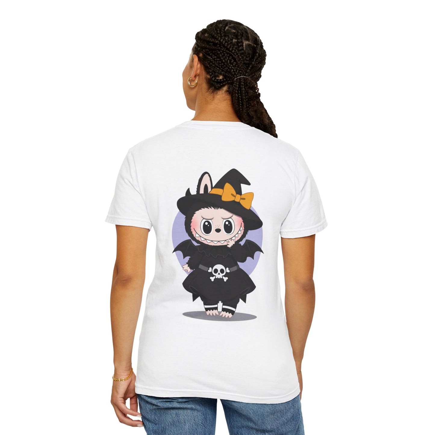 Cute Halloween Unisex T-Shirt with Witch Design