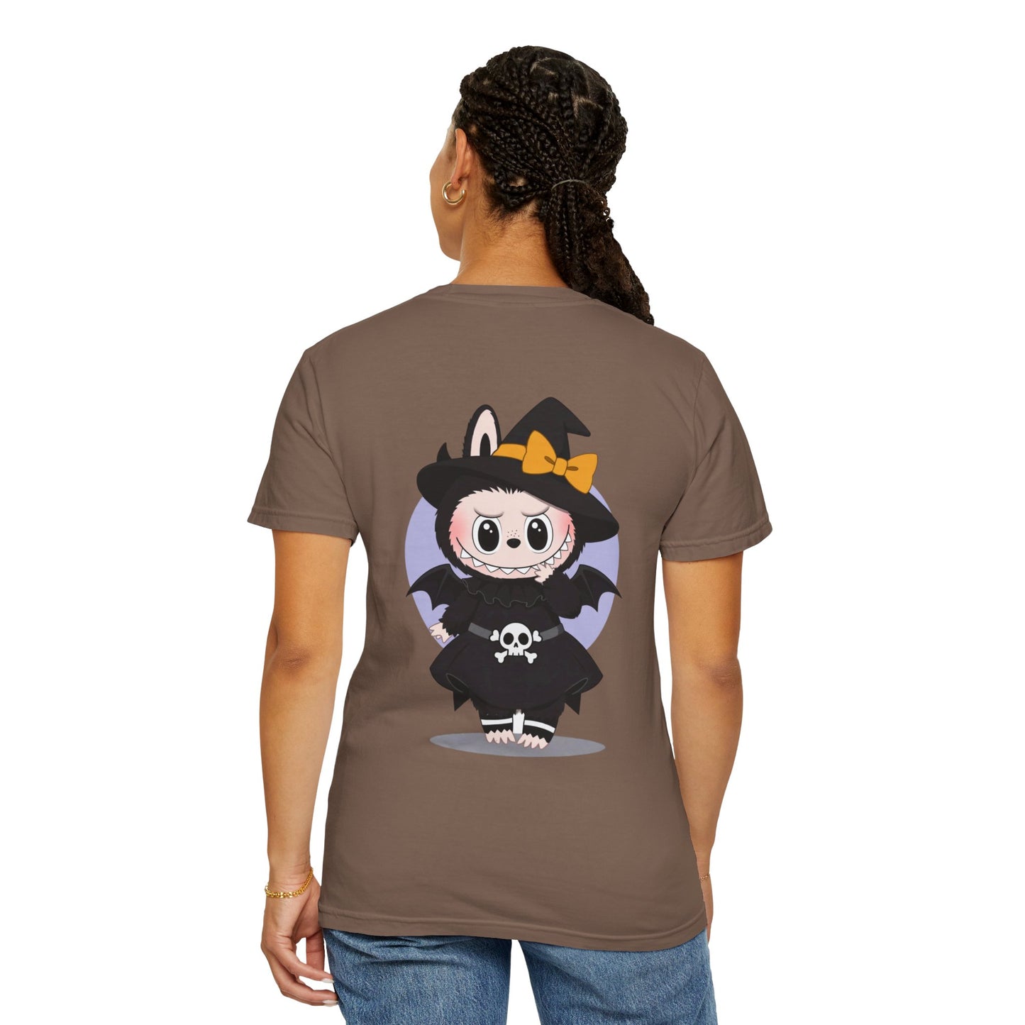 Cute Halloween Unisex T-Shirt with Witch Design
