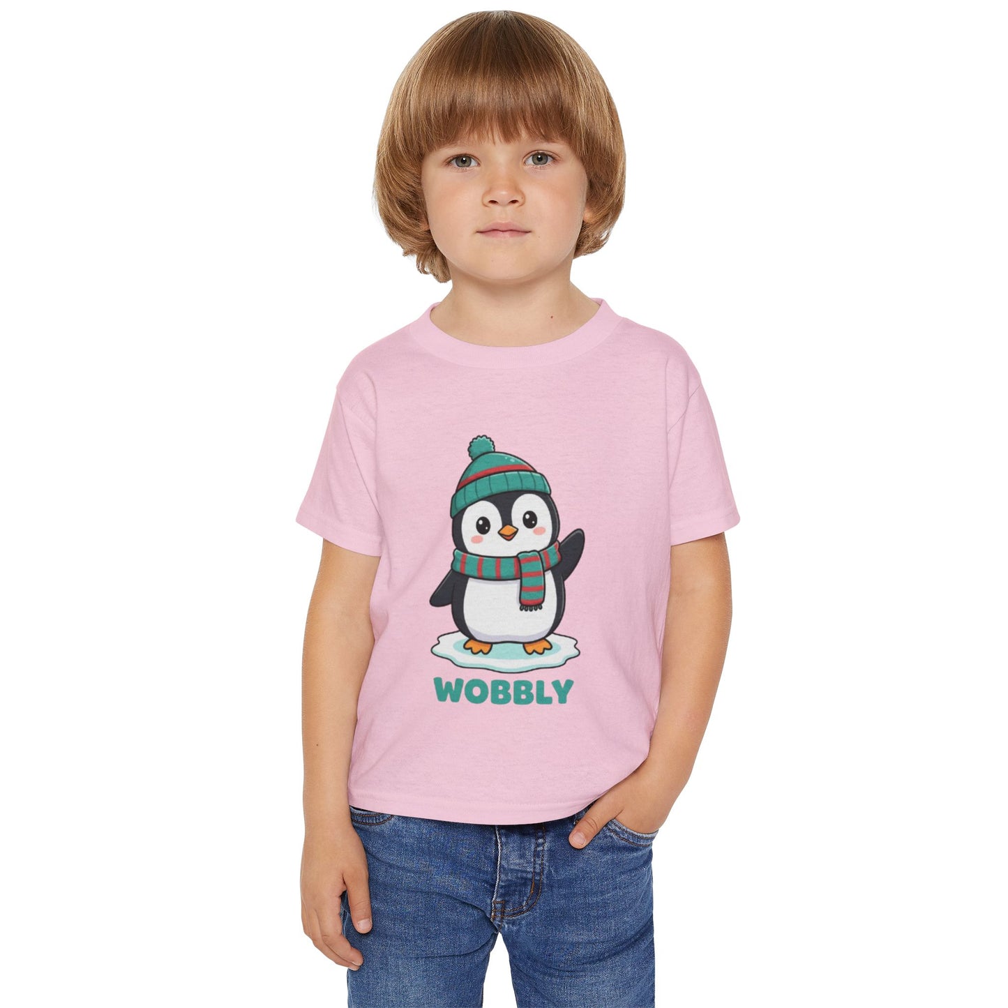 Wobbly Penguin Toddler T-Shirt