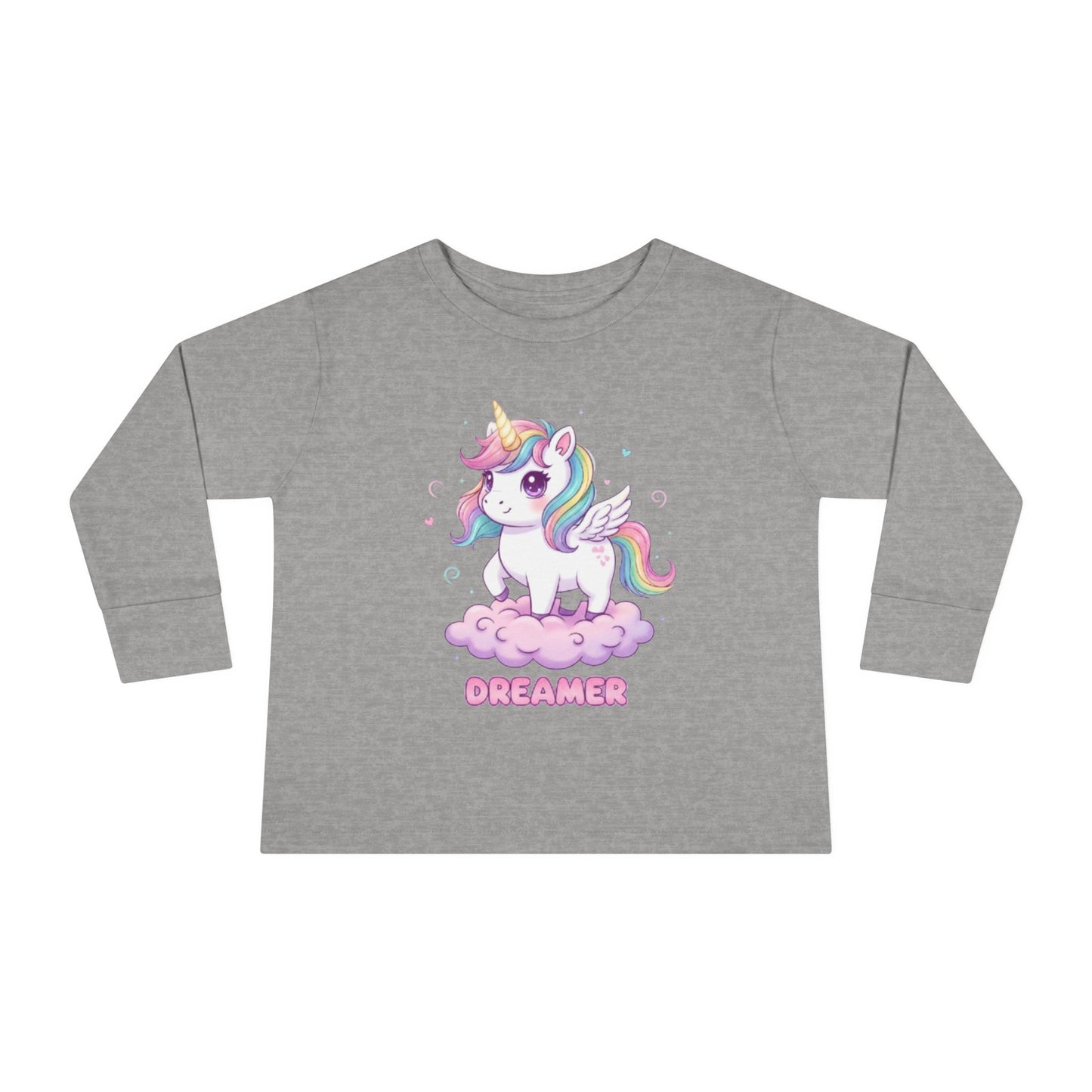Unicorn Dreamer Toddler Long Sleeve Tee