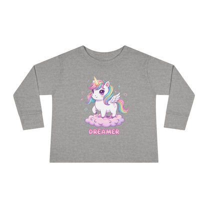 Unicorn Dreamer Toddler Long Sleeve Tee