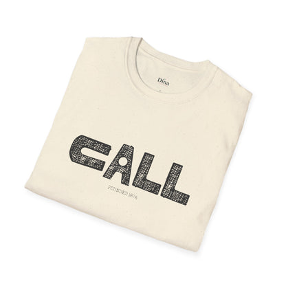 Call Graphic Unisex Softstyle T-Shirt - Casual Streetwear Tee