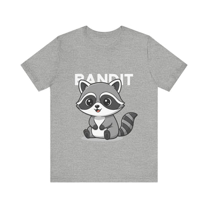 Cute Raccoon Bandit Tee - Fun Gift for Animal Lovers, Kids, Eco-Friendly Shirt, Casual Wear, Birthday, Nature Enthusiasts