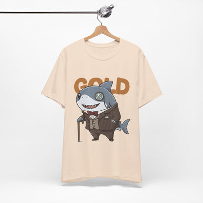 Unique Gentleman Shark Shirt | Classic 1920s Style Animal Art T-Shirt -  Unisex Tee, Gift for Shark Lovers, Casual Outfit