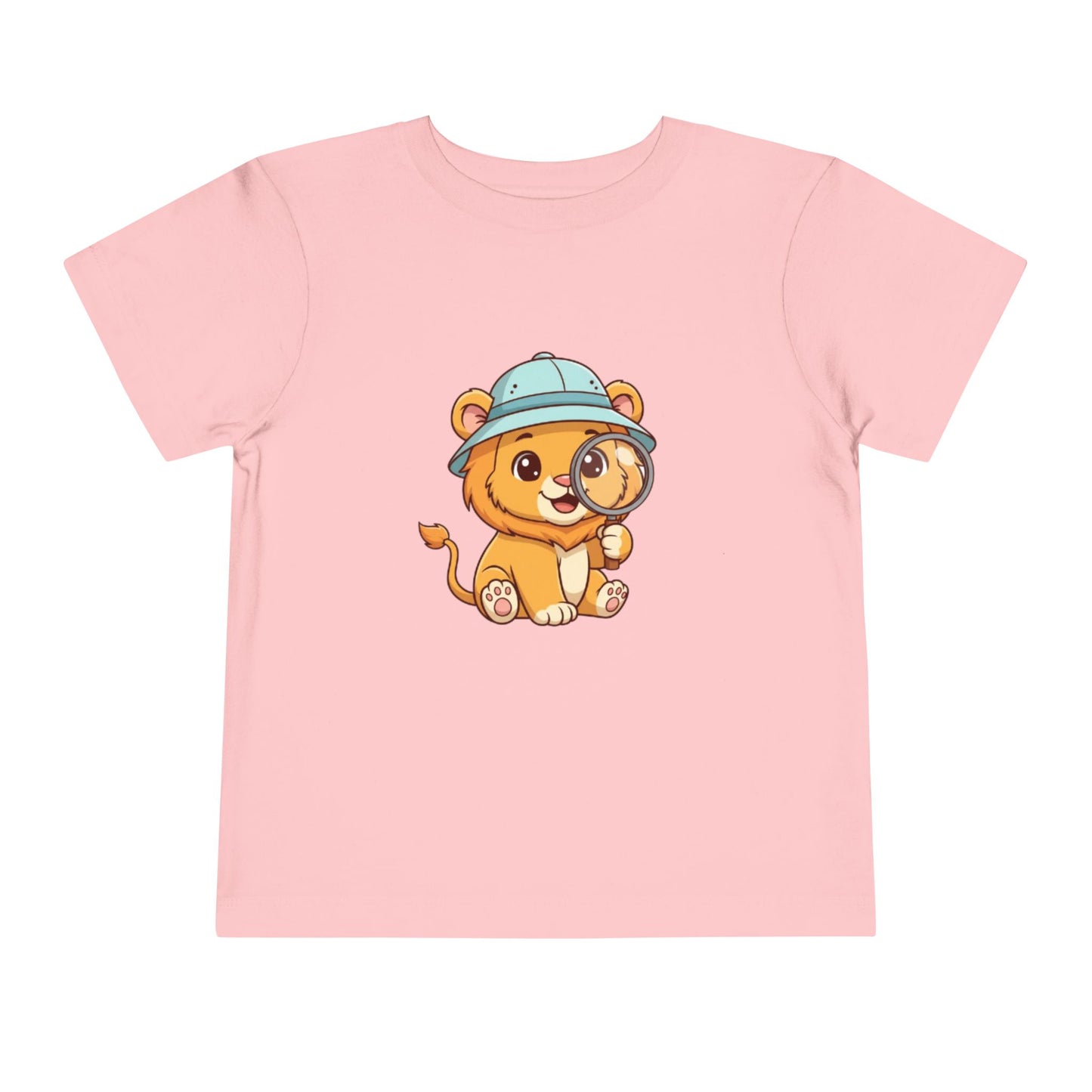 Adventure Lion Toddler Tee - Cute Animal Design for Playful Kids
