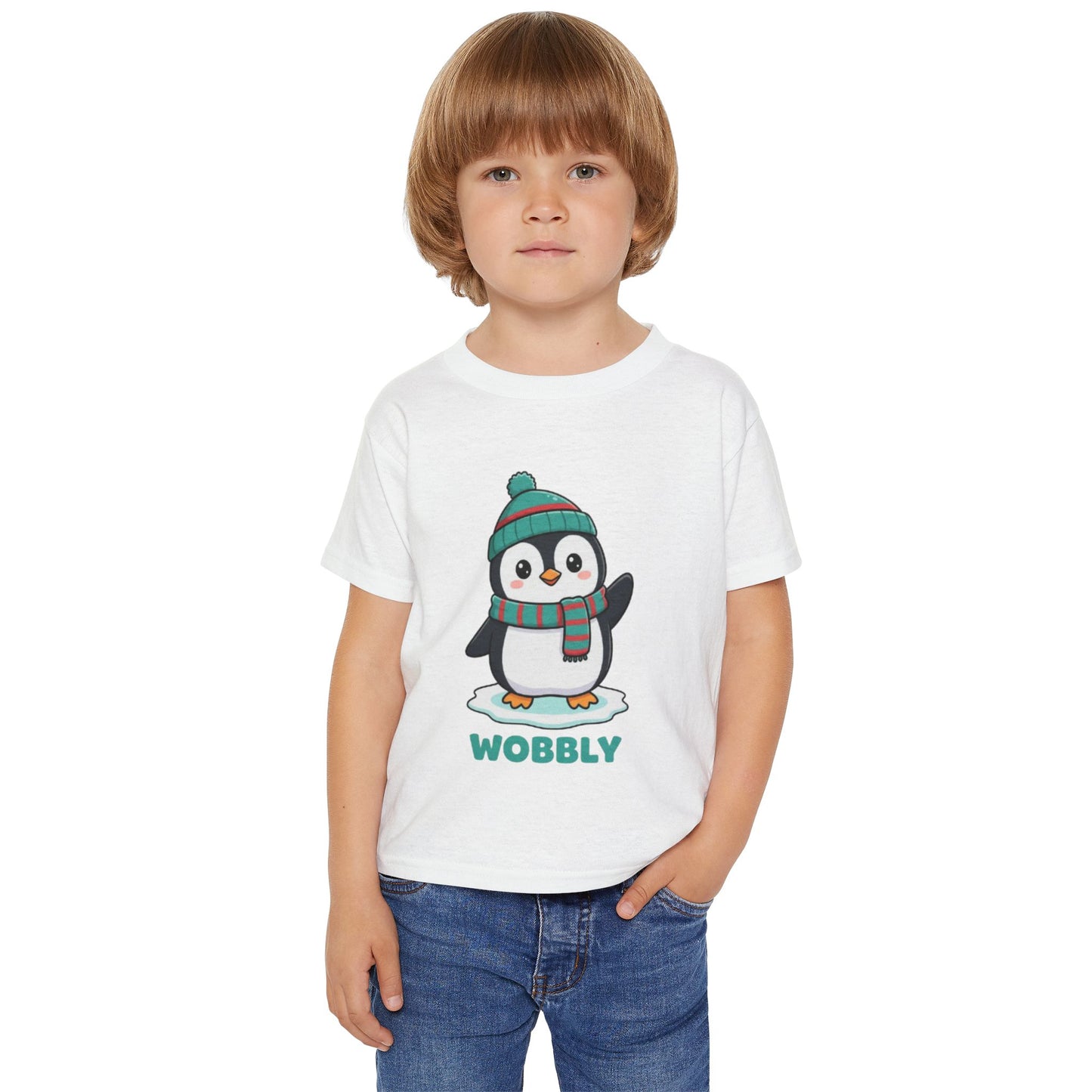 Wobbly Penguin Toddler T-Shirt