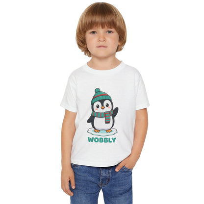 Wobbly Penguin Toddler T-Shirt