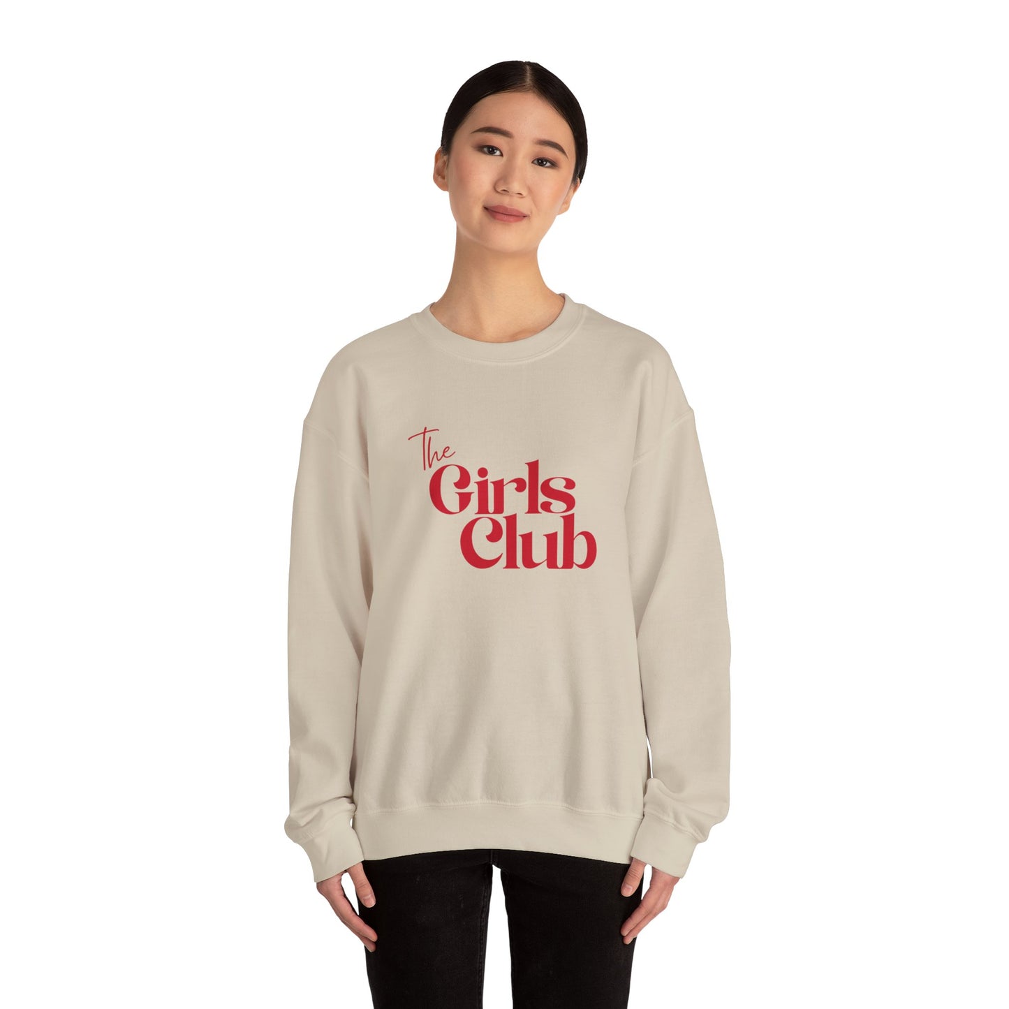 Girls Club Unisex Heavy Blend™ Crewneck Sweatshirt - Cozy & Trendy