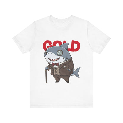 Unique Gentleman Shark Shirt | Classic 1920s Style Animal Art T-Shirt -  Unisex Tee, Gift for Shark Lovers, Casual Outfit
