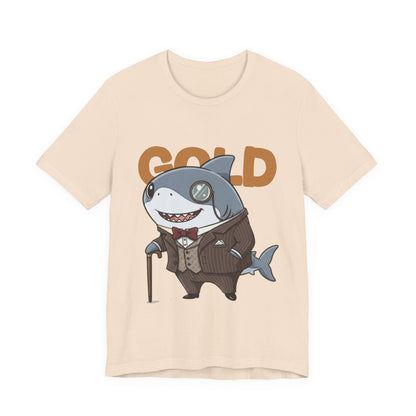 Unique Gentleman Shark Shirt | Classic 1920s Style Animal Art T-Shirt -  Unisex Tee, Gift for Shark Lovers, Casual Outfit
