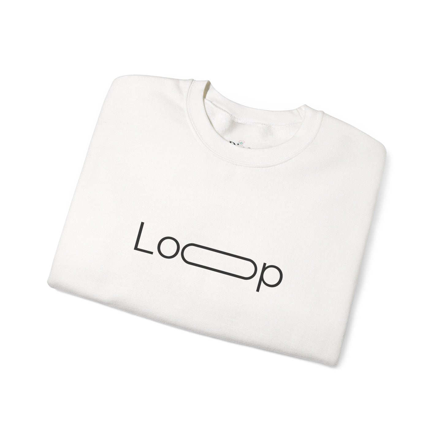 Loop Graphic Unisex Crewneck Sweatshirt - Cozy Casual Wear