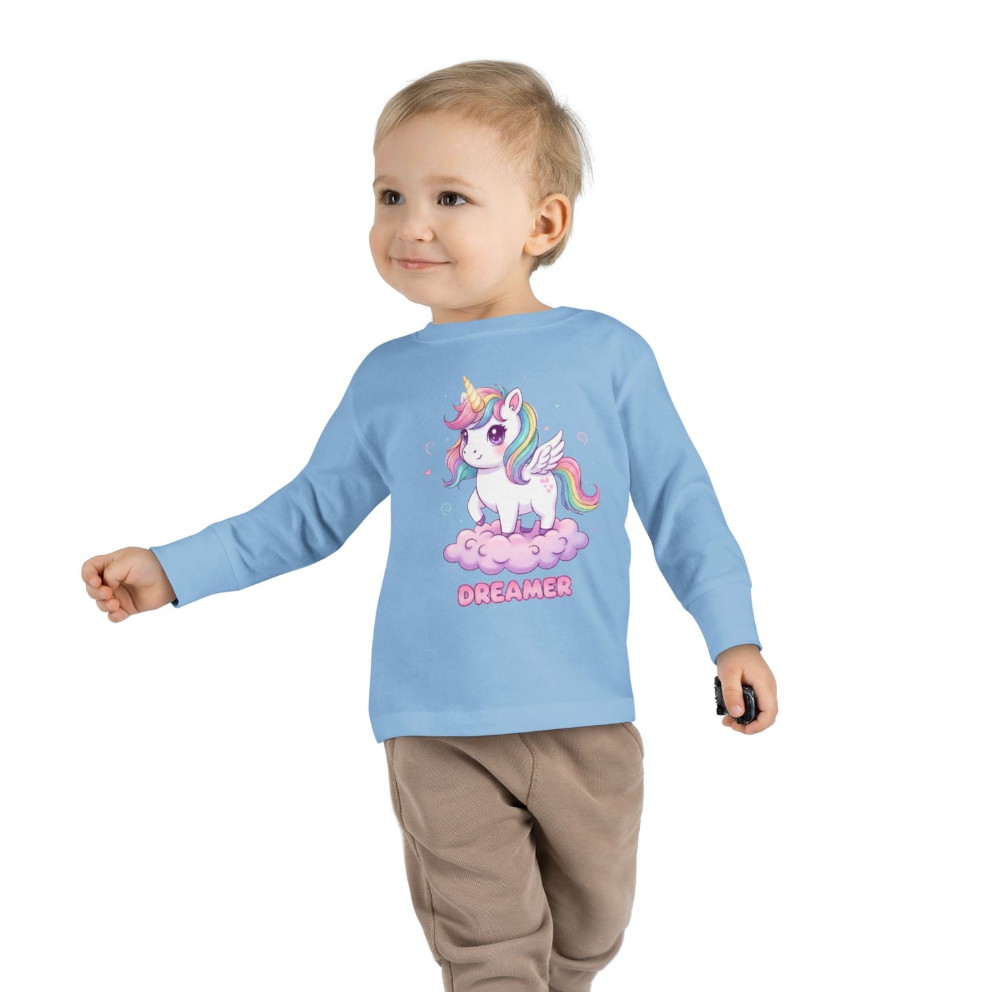 Unicorn Dreamer Toddler Long Sleeve Tee