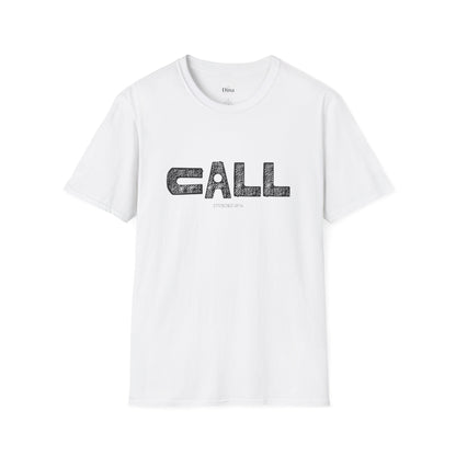 Call Graphic Unisex Softstyle T-Shirt - Casual Streetwear Tee