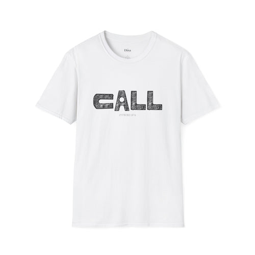 Call Graphic Unisex Softstyle T-Shirt - Casual Streetwear Tee