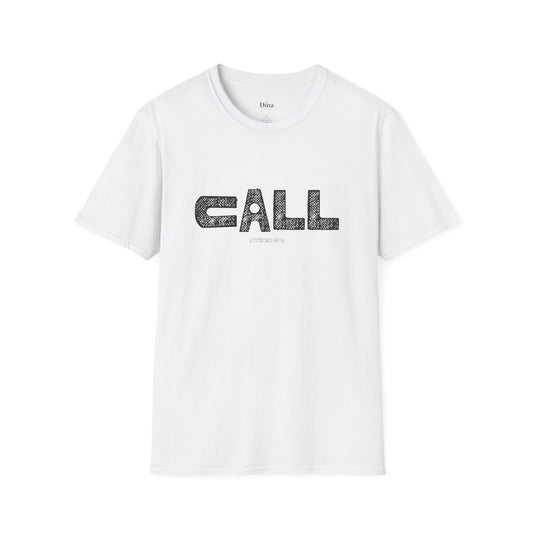 Call Graphic Unisex Softstyle T-Shirt - Casual Streetwear Tee