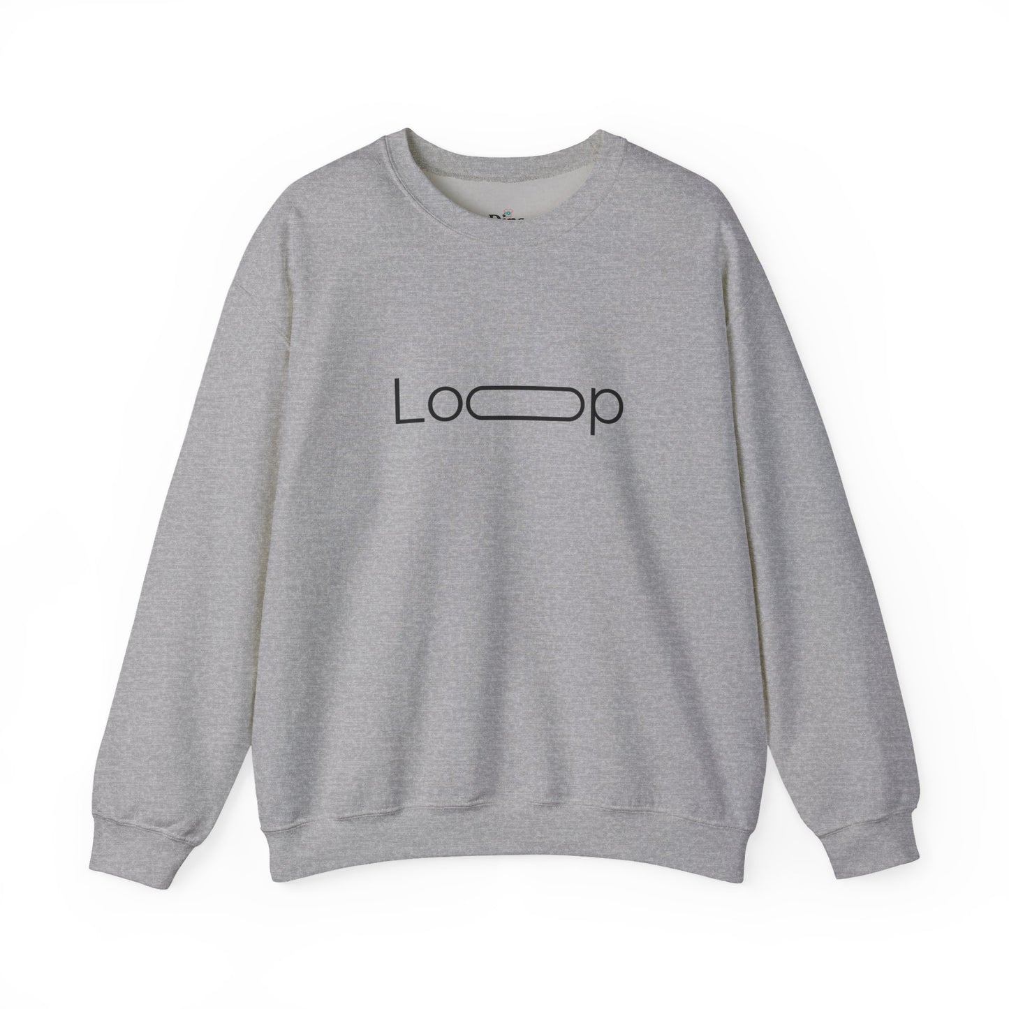 Loop Graphic Unisex Crewneck Sweatshirt - Cozy Casual Wear