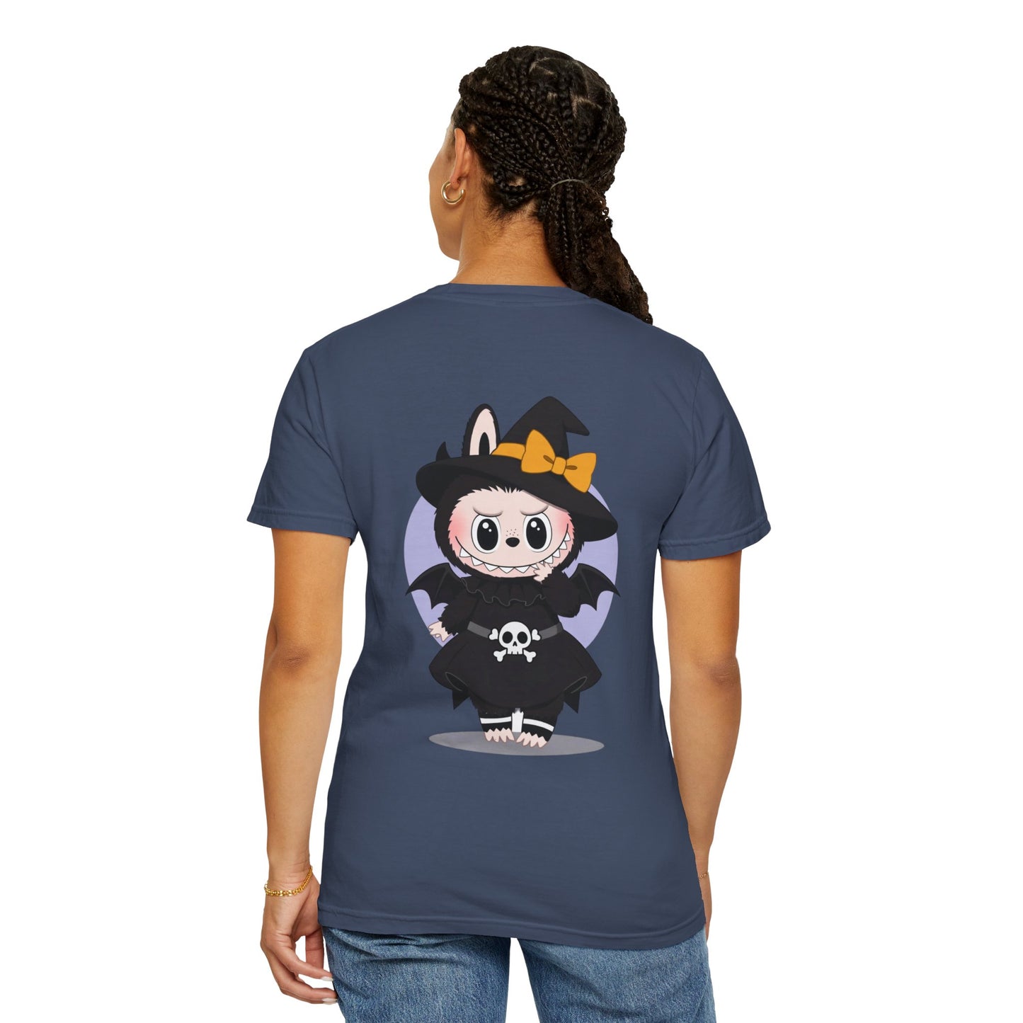 Cute Halloween Unisex T-Shirt with Witch Design